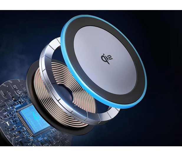 UGREEN Magnetyczna bezprzewodowa ładowarka samochodowa W708 15W - 1488944 - zdjęcie 3